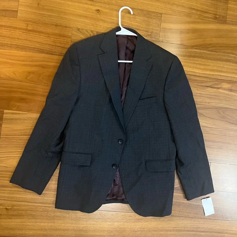 Jack Victor Super 110s mens Blazer size 42S NWT